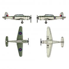 Maquettes avions : Set mini avions Blackburn skua 