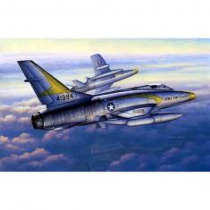 Maqueta de avión: F-100C Super Sabre