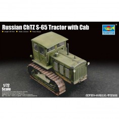 Modell Militärfahrzeug: Russischer ChTZ S-65 Traktor mit Kabine