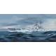 Miniature German Bismarck Battleship - 1:350e - Trumpeter