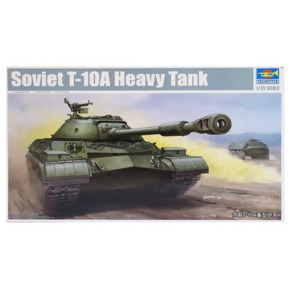 Tank model: T-10A Heavy Tank - Soviet heavy tank - Trumpeter-TR05547