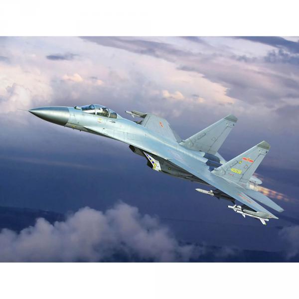 Maquette avion : PLAAF J-11B fighter  - Trumpeter-TR03915