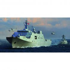 PLA Navy Type 071 Amphibious Transp.Dock - 1:350e - Trumpeter