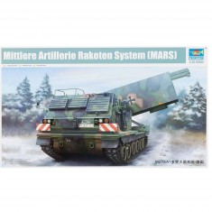 Maquette Véhicule Militaire : Lance roquettes Allemand M270/A1