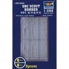 Maquette avions : Set mini avions SBC Scout Bomber 