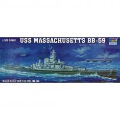 Maqueta de barco: USS Massachusetts BB-59
