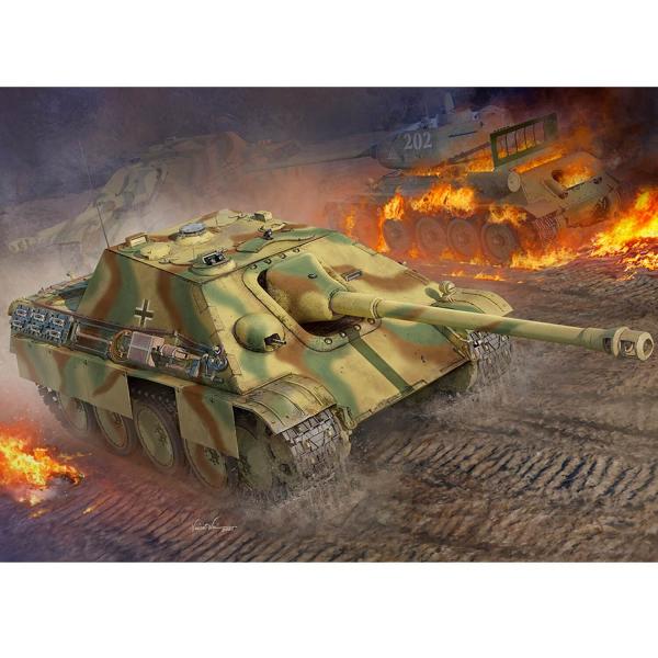 Maquette char : Sd.Kfz 173 Jagdpanther Allemand Version Tardive - Trumpeter-935