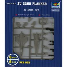 Su-33 UB Flanker - 1:350e - Trumpeter