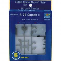 Maquette avions : Set 6 mini avions Vought A-7 E Corsair II 