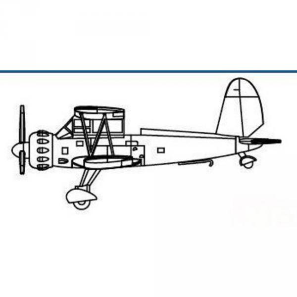 Aircraft model kits: AR195 mini planes set  - Trumpeter-TR06278