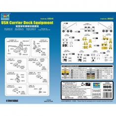 USN Carrier Deck Equipment - 1:350e - Trumpeter