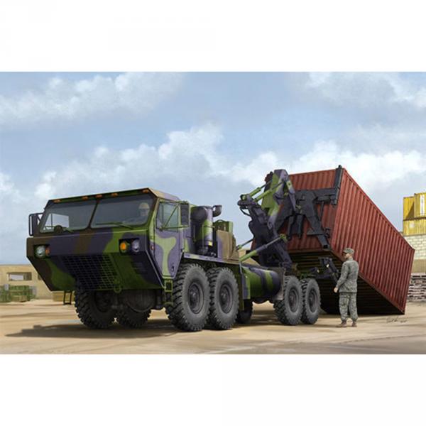 Maquette camion militaire : Unité de manutention de conteneurs HEMTT M1120 - Trumpeter-TR01064