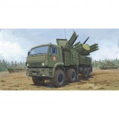 Model military vehicle: Russian combat vehicle 72V6E4 96K6 Pantsir-S1 ADMGS