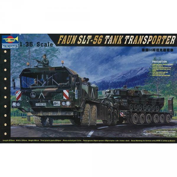 Militärfahrzeugmodell: FAUN SLT-56 LKW - Trumpeter-TR00203