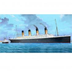 Maquette bateau : Titanic avec jeu de lumière LED