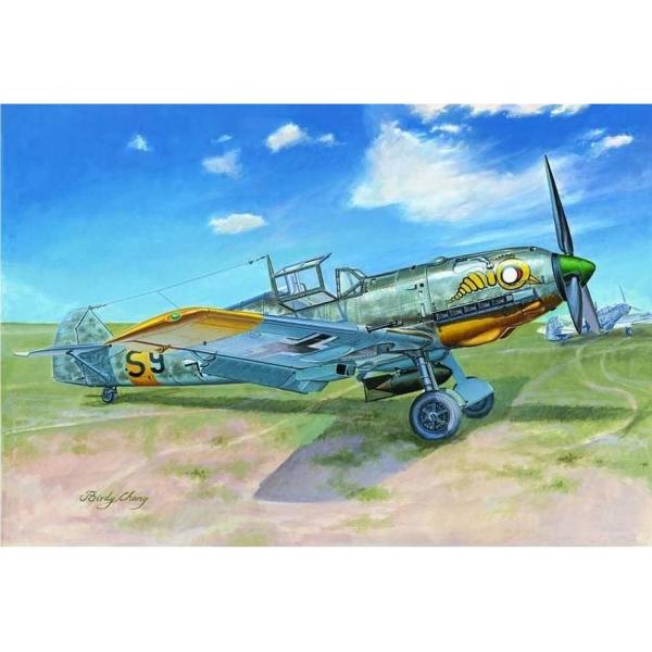 Maquette avion : Messerschmitt Bf 109E-7 - Trumpeter-02291