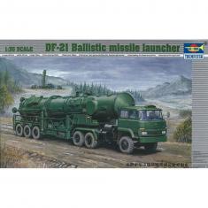 Military vehicle model: DF-21 ballistic missile launcher