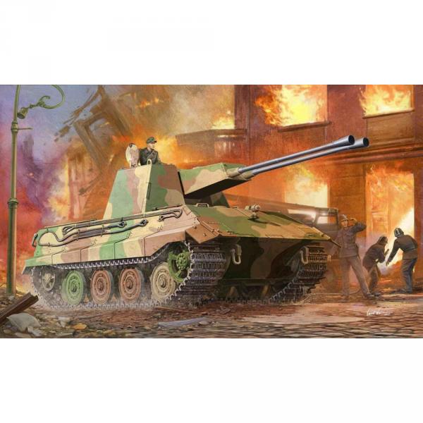 Maqueta de tanque: alemán E-75 Flakpanzer  - Trumpeter-TR01539
