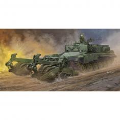 Russian Armored Mine-Clearing Vehicle BMR-3- 1:35e - Trumpeter