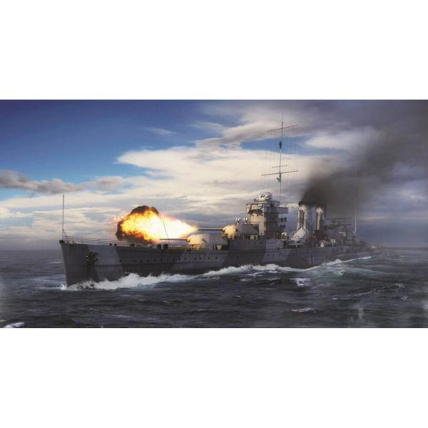 Maquette Bateau Militaire : Trumpeter - HMS York - Trumpeter-6745