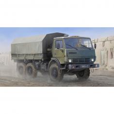 Maqueta de vehículo militar: camión ruso KAMAZ 4310 