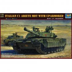 Maqueta de tanque: tanque italiano Ariete C1 