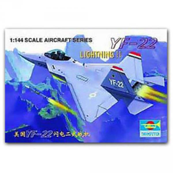 Aircraft model: Lockheed YF-22  - Trumpeter-TR01331