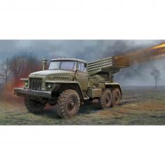 Russian BM-21 Grad Multiple RocketLaunch - 1:35e - Trumpeter