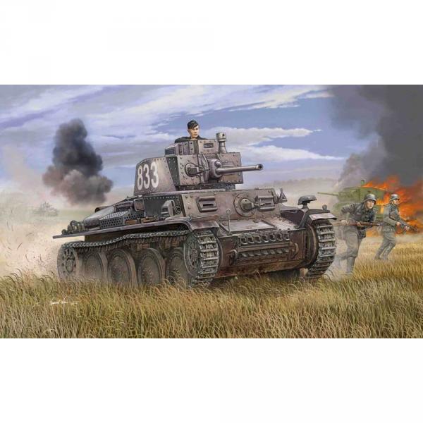Maqueta de tanque: alemán PzKpfw 38 (t) Ausf.E / F  - Trumpeter-TR01577