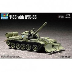 Maquette Char moyen soviétique T-55 avec système BTU-55 1960