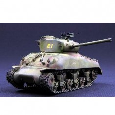 Modell US mittlerer Panzer M4-A1 (76) W Sherman
