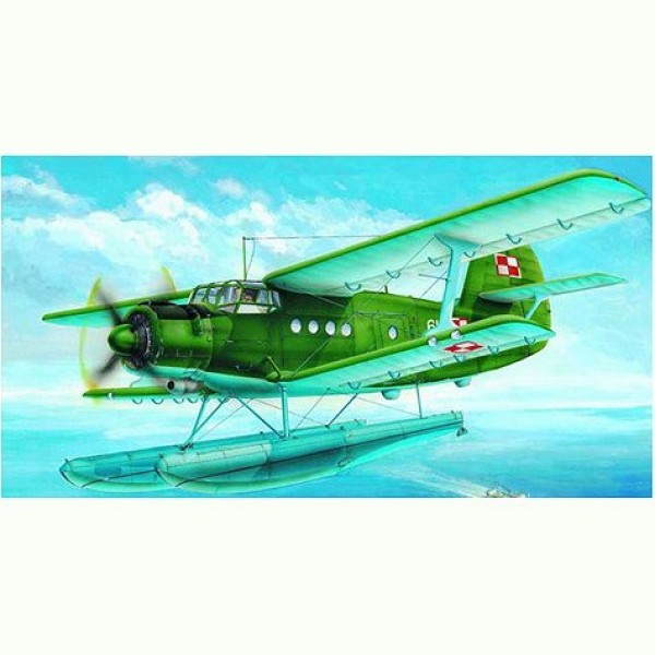 Antonov An-2M Colt Wasserflugzeug - 1:72e - Trumpeter - Trumpeter-TR01606