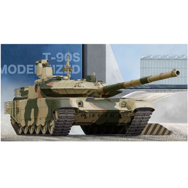Maqueta de tanque: ruso T-90S modernizado - Trumpeter-TR05549
