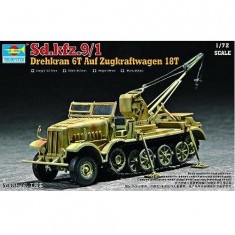 Drehkran 6t auf Zugkraftwagen 18t (Sd.Kfz. 9/1)- 1:72e - Trumpeter