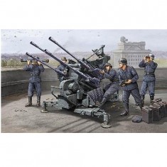 FLAK 38 (German 2.0cm anti-aircraft guns - 1:35e - Trumpeter