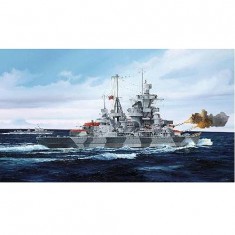 German Cruiser Admiral Hipper 1941 - 1:700e - Trumpeter