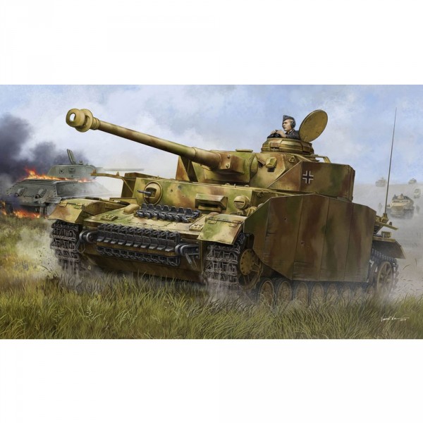 German Pzkpfw IV Ausf.H Medium Tank - 1:16e - Trumpeter - Trumpeter-TR00920