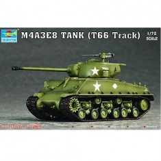 M4A3E8 Tank (T66 Track) - 1:72e - Trumpeter