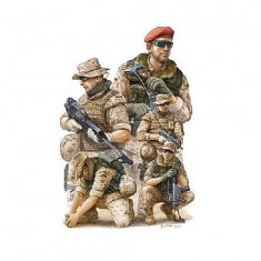 Modern German ISAF Soldiers in Afghanist - 1:35e - Trumpeter