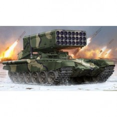 Russian TOS-1 24-Barrel Multipe Rocket L - 1:35e - Trumpeter