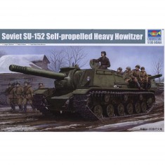 Soviet SU-152 Self-propelled Heavy How. - 1:35e - Trumpeter