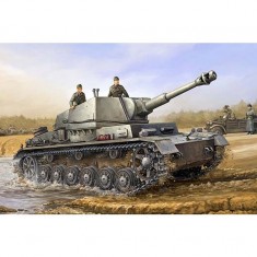 Maqueta de tanque: Geschützwagen IVb Für 10.5cm leFH 18/1 (sf) Sd.Kfz 165/1