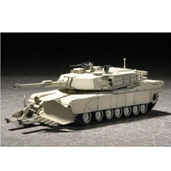 Article d'occasion - Char lourd US M1A1 Abrams avec lames anti mines - 1991 - Occasion-Trumpeter-TR07277