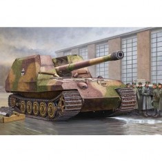 Maqueta de tanque: cañón autopropulsado German Tiger Für 17 cm K72