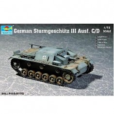 Tank model: Sturmgeschutz III Ausf C / D 1941 assault gun