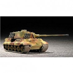 Tanque pesado alemán Maqueta Sd Kfz 182 KING TIGER: torreta Henschel