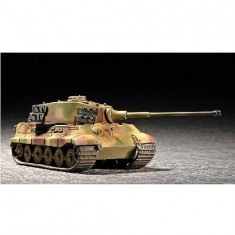 Maquette Char lourd allemand Sd Kfz 182 KING TIGER : Tourelle Henschel