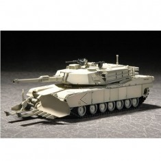 Maquette Char lourd US M1A1 Abrams avec lames anti mines 1991