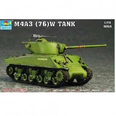 Maquette Char moyen US M4A3 76(W) Sherman