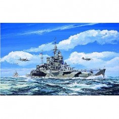 Schiffsmodell: Britischer Kreuzer HMS Renown 1942